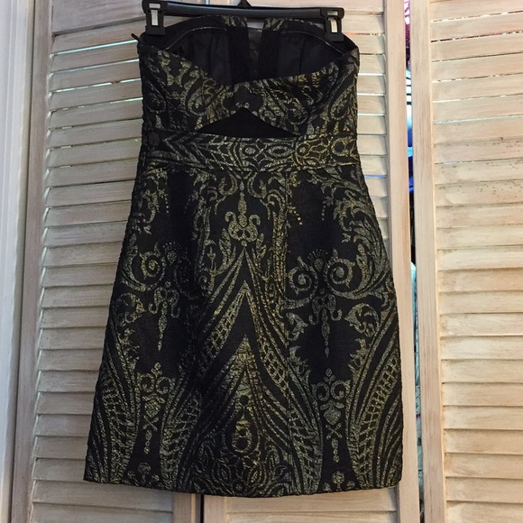 Express strapless dress - Picture 2 of 2